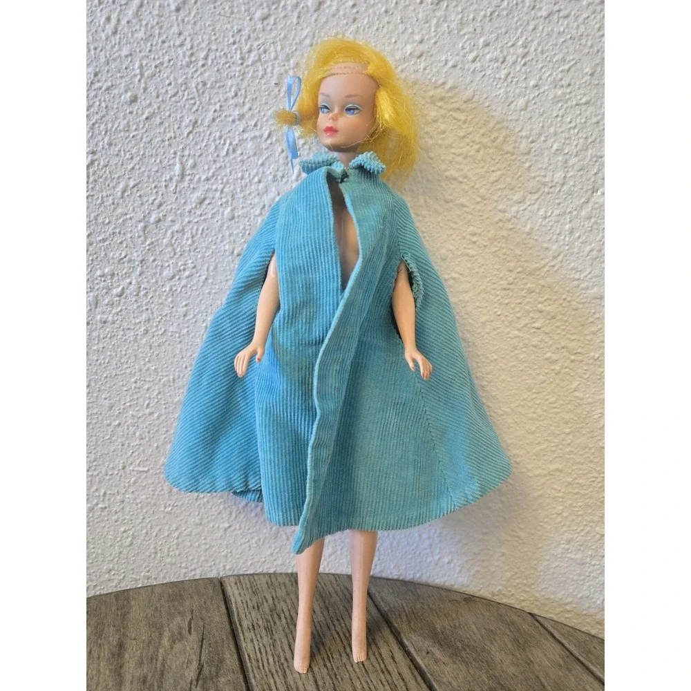 Vintage 1958 Color Magic Barbie Blonde Hair Blue Eyes Bendable Legs Japan READ